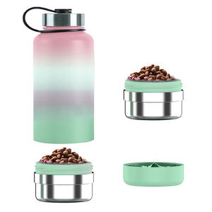 Alimentador de cuencos para perros al por mayor, <span class=keywords><strong>botella</strong></span> de agua de acero inoxidable Bailey con aislamiento al vacío de doble pared portátil de viaje de 32oz - Product Image 6