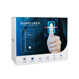 图雅应用Ble商用玻璃门锁，办公室入口智能指纹锁 - Product Image 6