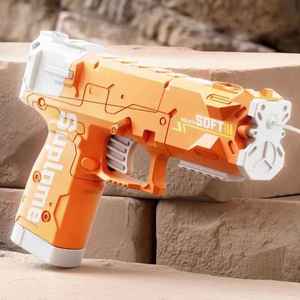 Pistolet à eau manuel Luckykoo pour garçons, jouet d'extérieur pour l'été, haute pression, tir continu, rebond automatique - Product Image 3
