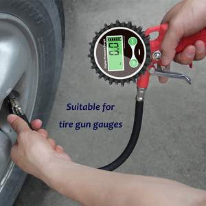 OEM LCD 타이어 디지털 압력 게이지 배터리 디스플레이 고무 보호 - Product Image 6