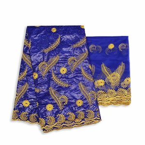 Новый Feitex Bazin Riche 100% хлопчатобумажная ткань Bazin Riche для женщин - Product Image 1