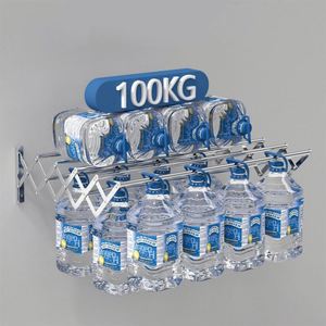 Séchoir mural rétractable et pliable pour vêtements, étendoir à linge pliant pour sécher les vêtements, vente en gros - Product Image 3