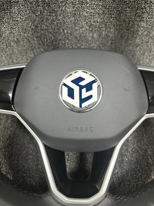 Volant de voiture en cuir personnalisé pour <span class=keywords><strong>Volkswagen</strong></span> <span class=keywords><strong>Golf</strong></span> <span class=keywords><strong>4</strong></span> 5 6 6r 7 7r 7.5 8 R POLO GTI GTD MK4 MK8 MK7 MK6 MK5 MK7 Mk8 Scirocco - Product Image 5