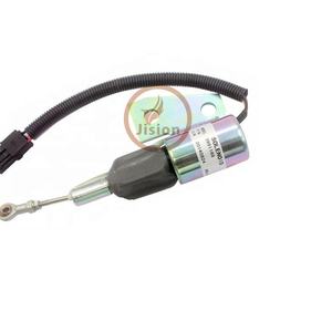 Vanne solénoïde d'arrêt de carburant pour engins de construction 3991168 - Product Image 1