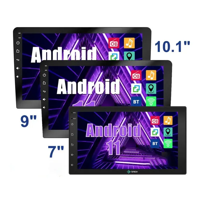 9-Zoll-Touchscreen 2 Din Universal Android-Autoradio mit Bluetooth Android Car Player