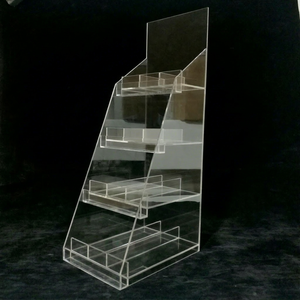 Wholesale Portable <b>Wall</b> Mounted Modern Salon Furniture Display Stands Shelf Acrylic Essie <b>Nail</b> Polish Display Rack - Product Image 1