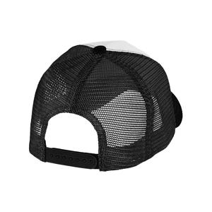 Gorro de camionero de algodón a juego de colores con malla transpirable suave en la espalda, ala curva ajustable, protección solar para actividades al aire libre - Product Image 3