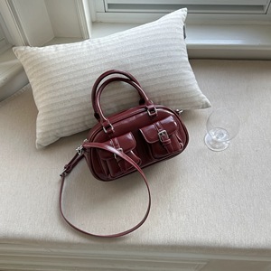 Ultima moda borsa in pelle per le donne giovani signore di lusso semplice chiusura a cerniera con manici - Product Image 4