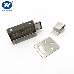 Inodoro público Acero inoxidable Vacant Engaged Lock Set Indicador de inodoro Perno de puerta - Product Image 3