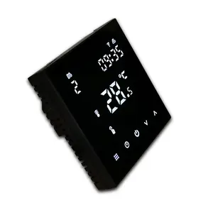 Contrôleur de température intelligent Téléphone portable APP Télécommande vocale WiFi Chauffage électrique par le sol/Thermostat de chaudière à gaz