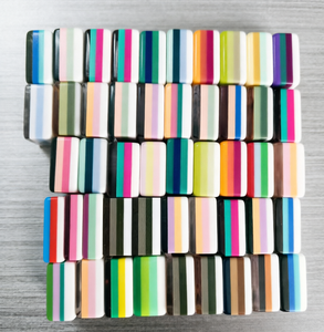 Fichas de Mahjong Americanas Personalizadas de Primera Calidad, Acrílicas, con Grabado de Color y Logotipo Personalizados, Juego de Regalo de Lujo para Fiestas, Venta Directa de Fábrica - Product Image 1