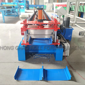 Kim loại siding đứng Seam bấm vào khóa mái nhà và tường cuộn tạo thành máy - Product Image 1