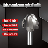 YUFU Fraise diamantée à fond rond pour le travail du bois, outil de coupe pour machines CNC/gravure, OEM, sans revêtement