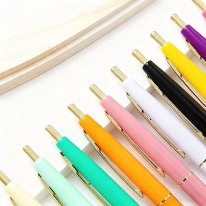 Multicolor Press-type Promotional Metal Ballpoint <b>Pen</b> with logo Business Advertising Signature <b>Pen</b> Customized <b>Pens</b> for As Gifts - Product Image 2