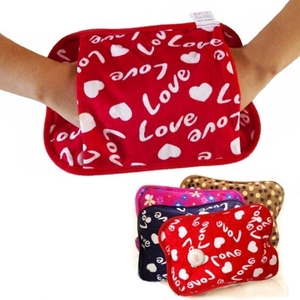 Bottiglia di acqua calda elettrica in PVC con tasche a mano cavo lungo scaldabagno per uso letto - Product Image 4