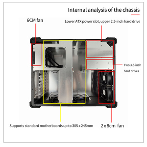 เคสแบบพกพาหน้าจอคู่ขนาด17.3นิ้วสำหรับการจับภาพสดจากสถานีภาคพื้นดินของโดรน - Product Image 6