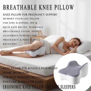 Almohada para Dormir de Lado, con Soporte Completo para Muslos y Rodillas, para una Separación de Rodillas Adecuada, Alinea la Columna Vertebral - Product Image 1