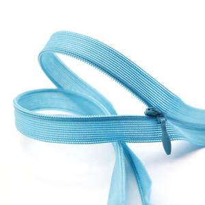 Cerniera di chiusura invisibile in Nylon a doppia fascia 3 # cerniere invisibili nascoste <span class=keywords><strong>Vos</strong></span> per indumenti biancheria da letto giocattolo in Nylon cerniera invisibile 50 cm - Product Image 1