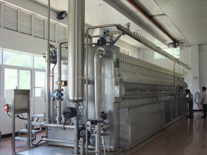 Trung Quốc Chất lượng cao Mash Lọc Báo Chí Thép không gỉ Báo Chí lọc với màng ép - Product Image 2