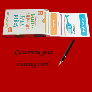 Tarjetas Educativas Laminadas Gruesas Ecológicas Impresas Personalizadas, Juego de Habilidades en Inglés Skillmatics para Niños Pequeños, Hechas de Papel - Product Image 6