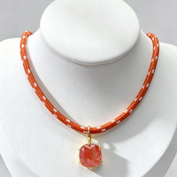 Collier en corde tressée avec pendentif en cristal taillé carré SongYi, collier réglable multicolore pour femmes, bijoux tendance pour tous les jours, cadeau