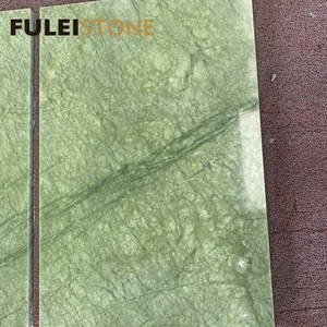 Polished of Verde <strong>Pavone</strong> used for wall - Product Image 5