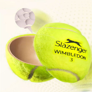 ลูกเทนนิสพาเดลคุณภาพสูงระดับมืออาชีพ สีเหลืองเขียว ยี่ห้อ <span class=keywords><strong>Slazenger</strong></span> แบบกำหนดเอง เกรด A - Product Image 2