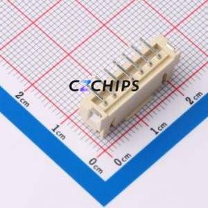 ZX-XH2.54-7PLT Wire-to-Board Pin Header SMD,P=2.5mm Connector 1x7P 2.5mm Vertical Mount XH - Product Image 2