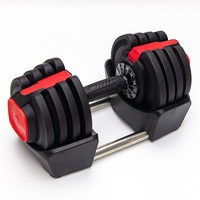 Ensemble d'haltères réglables à verrouillage rapide de 30 kg en PU, DDP, 52,5 lb, 50 kg, prix des pierres, 200 lb, haltères de 80 kg, haltères de 1 kg, 5-50 40