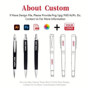 Stylos à bille promotionnels avec impression personnalisée, logo de marque, fabricant de stylos à bille bon marché, cadeau - Product Image 2