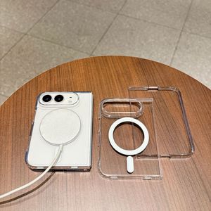Custodia Duo per <span class=keywords><strong>iPhone</strong></span> Originale Trasparente con Ricarica Wireless Magnetica, <span class=keywords><strong>Cover</strong></span> Protettiva Trasparente per <span class=keywords><strong>iPhone</strong></span> Duo - Product Image 4