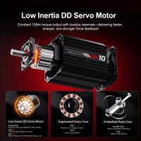 Base de volant PC PXN-VD10 10Nm Direct Drive Force Feedback, Base de volant de course pour PC Windows