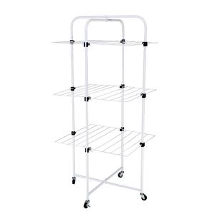 מכירות סיטונאיות בסגנון בריטי סגנון רב תכליתי מתכת מתקפל בגדים לייבוש מתלה מקורה מגבת חיצונית - Product Image 5