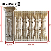 GRC Factory Customized Precast Concrete Fence Mold With Plastic Injection Mold