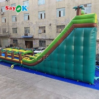 Toboggan gonflable portable, durable, de qualité commerciale, grandes diapositives, pour adultes, vente en gros, pièces