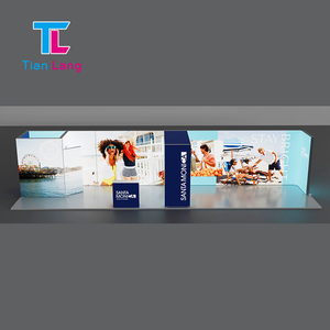 Caja de Luz Portátil personalizada fácil de desmontar y montar para actividades de caja de luz de tela publicitaria en salas de exposiciones. - Product Image 3