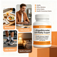 Complément d'Ergothionéine, puissant antioxydant cellulaire pour le système immunitaire