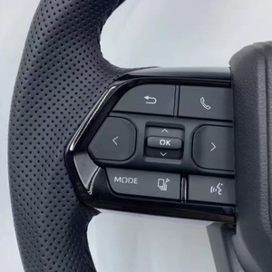 Volante de Cuero Negro para <span class=keywords><strong>Toyota</strong></span> Land Cruiser Serie 79 LC200 LC300 LC250 Prado 150 Hilux 4Runner <span class=keywords><strong>GR</strong></span> 4 Runner - Product Image 3