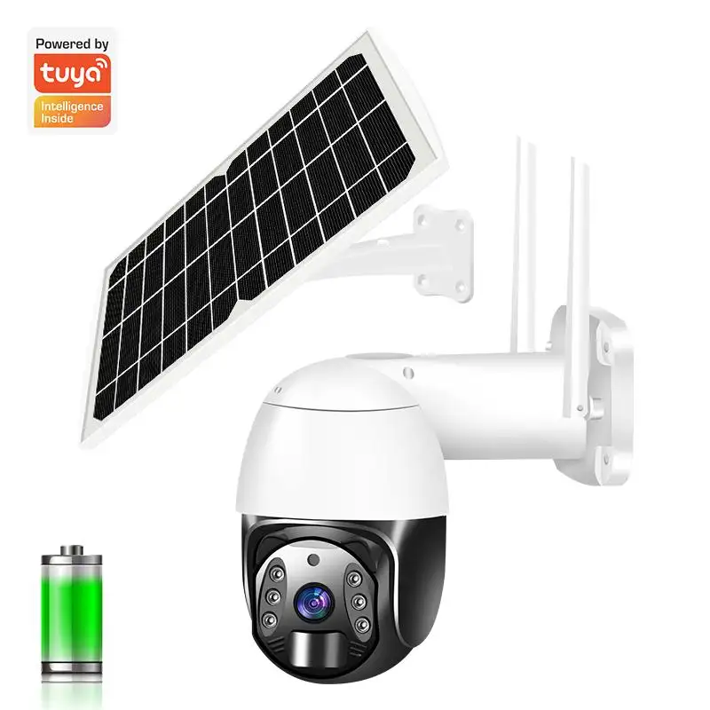 Outdoor Solar Camera 4G SIM Card Wireless Security 1080P HD Solar Panel Battery CCTV Video Surveillance Smart Home PIR Alarm