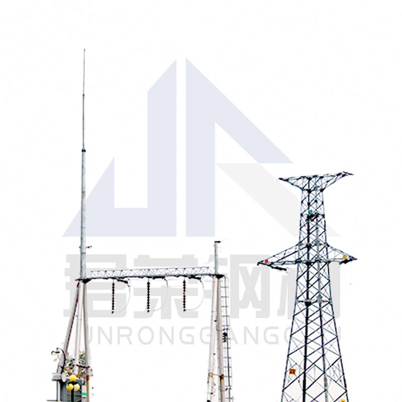 Лидер продаж, стальная телекоммуникационная антенна 30 м, самонесущая башня передачи электроэнергии