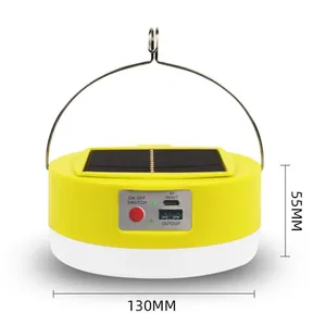 Đèn pin cắm trại siêu bền, tích điện năng lượng mặt trời, đèn lồng mạnh mẽ, chống nước, có móc, chuẩn US, đạt chứng nhận <span class=keywords><strong>CE</strong></span> - Product Image 3