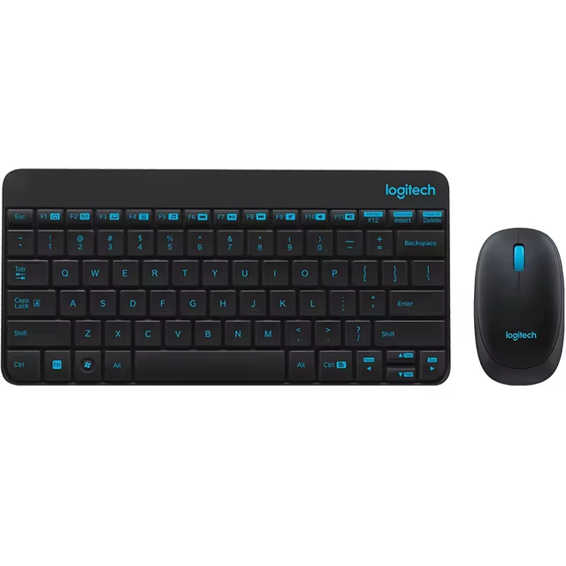 Logitech Mk245 Nano Wireless Combo Keyboard Mouse Gaming Laptop PC Clavier Gamer OriginalErgonomics Keyboards Mouse Set