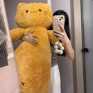 Butter Hug <b>Cat</b> Large <b>Cat</b> Pillow Orange <b>Plush</b> Toy For Girls Sleeping Doll Bedtime Comfort - Product Image 2