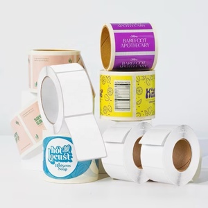 Nhãn cuộn giấy trắng tự dính giấy gửi thư địa chỉ vận chuyển nhãn dán nhãn cho máy in phun c4000 - Product Image 2