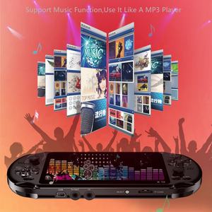 Console di Gioco Portatile 16Gb X12 con Uscita TV, 5000+ <span class=keywords><strong>Giochi</strong></span>, Schermo da 5 Pollici, Console Video <span class=keywords><strong>Giochi</strong></span> Palmare - Product Image 3