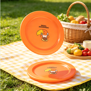 Platos <span class=keywords><strong>de</strong></span> plástico <span class=keywords><strong>de</strong></span> <span class=keywords><strong>paja</strong></span> <span class=keywords><strong>de</strong></span> trigo, platos chinos pesados <span class=keywords><strong>de</strong></span> calidad superior <span class=keywords><strong>de</strong></span> 8 pulgadas, vajilla para bodas y fiestas - Product Image 4