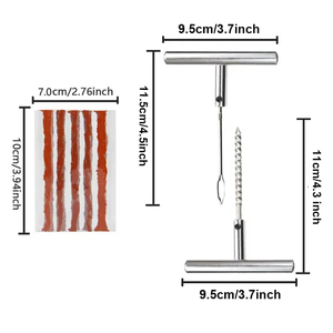 <span class=keywords><strong>Kit</strong></span> de réparation de pneus pour voiture, moto et véhicule électrique OLIVER, <span class=keywords><strong>kit</strong></span> de réparation d'urgence sous vide, acier ABS, <span class=keywords><strong>tubeless</strong></span> universel - Product Image 6