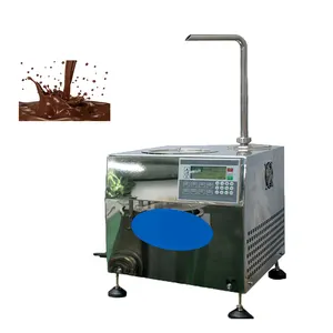 Çikolata dağıtıcı damla makinesi yeni tasarım çikolata erime tavlama makinesi satış