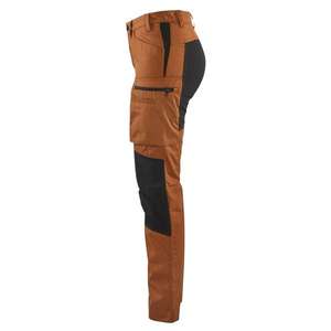 BLAKLADER - 715918454099C46 Pantalones de servicio para mujer Stretch Rust/Black - EAN 7330509918869 PANTALONES DE TRABAJO VAQUERO - Product Image 4