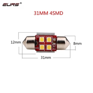 CANBUS 12V 5W Auto LED Ampoule Nouvelle Lampe de Lecture Intérieure Festoon 6SMD 3030 31mm 36mm 39mm 41mm Voiture Toit Dôme Lumières C5W <span class=keywords><strong>C10W</strong></span> - Product Image 6